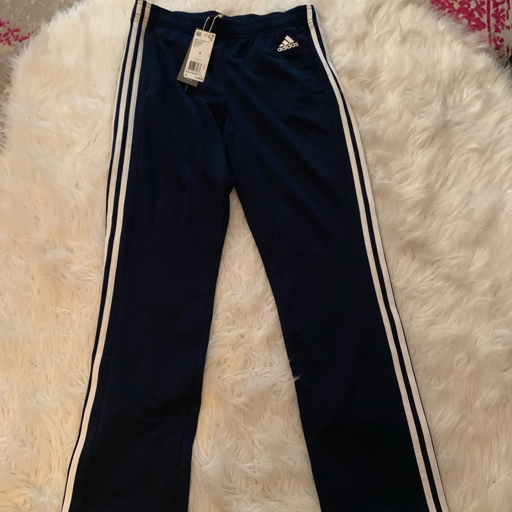 Adidas straight leg track pants women’s